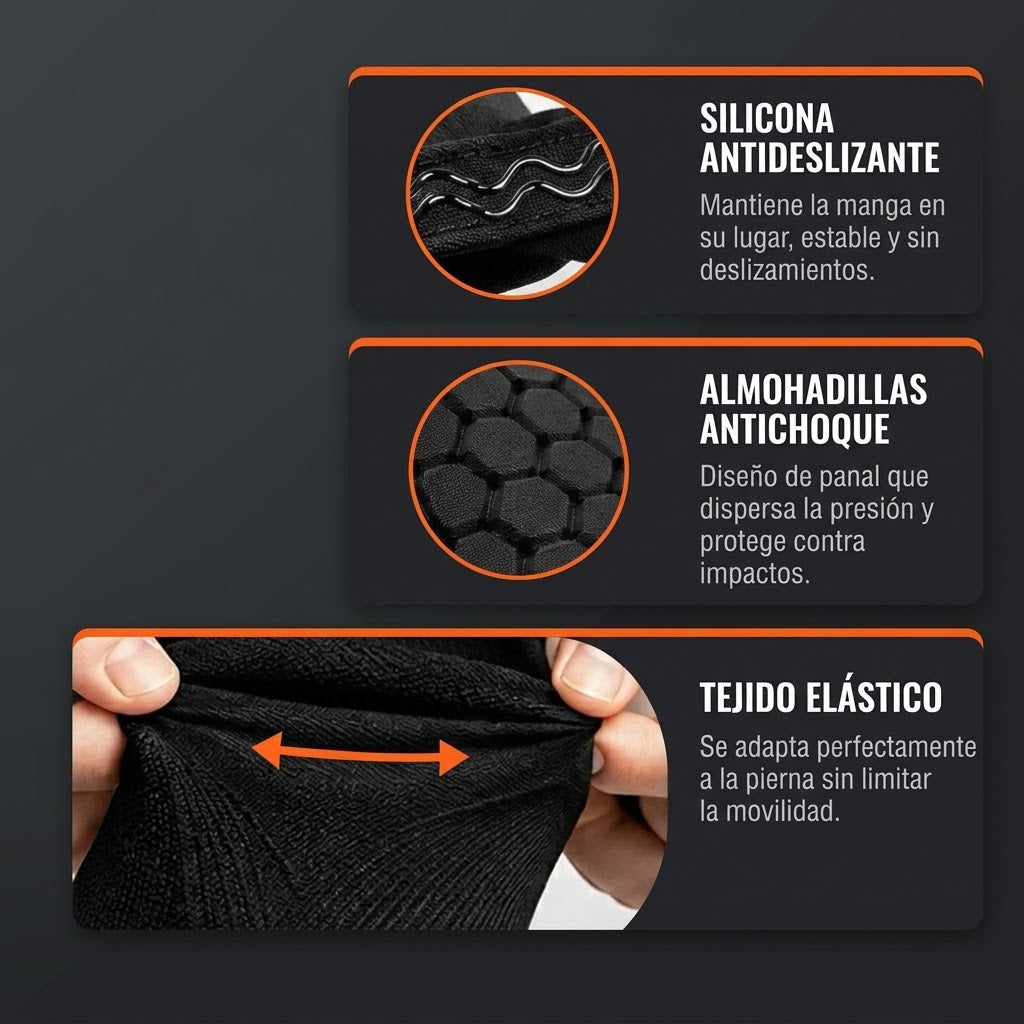 Espinilleras de esquí anti dolor de bota